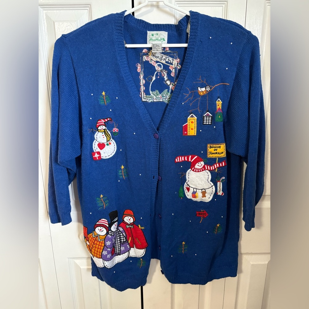 Christmas sweater – size one X pre-owned